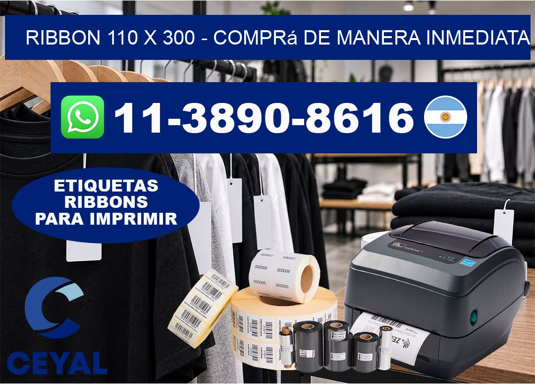 ribbon 110 x 300 - Comprá de manera inmediata