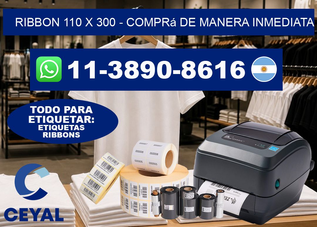 ribbon 110 x 300 - Comprá de manera inmediata
