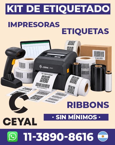 ETIQUETAS TERMICAS EN ROLLO CON RIBBON - Consultá lo que necesitás