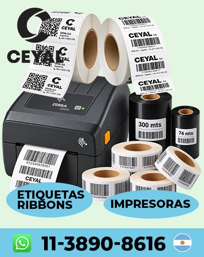 Etiquetado para Envíos y E-commerce  ZEBRA de escritorio