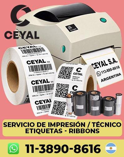 Etiquetado para Envíos y E-commerce  ZEBRA de escritorio
