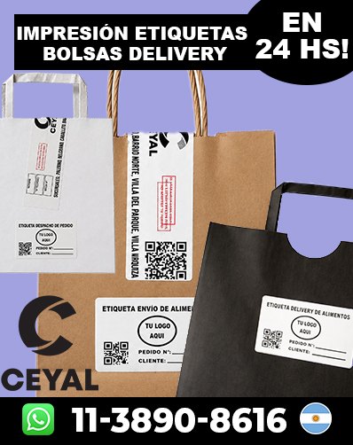 Etiquetas para Ediciones de Ropa Arg