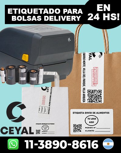 Etiquetas para Ediciones de Ropa Arg