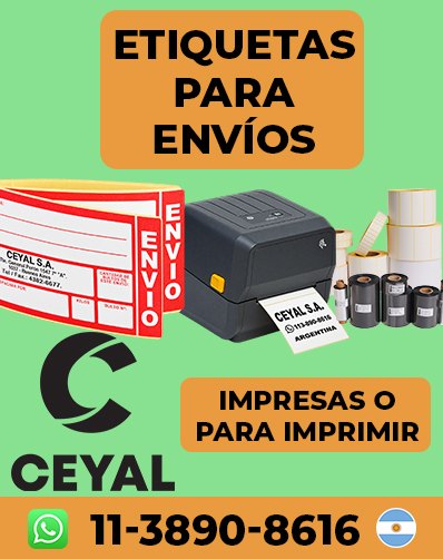 Etiquetas para Identificar Modelos por Código argentina