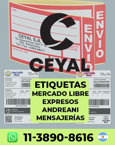 Etiquetas para Talles de Buzos Arg