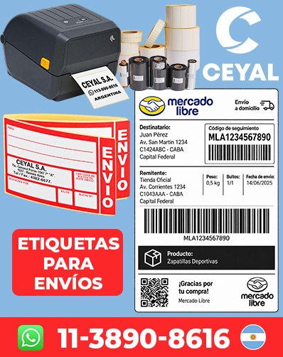 Etiquetas para Talles de Buzos Arg