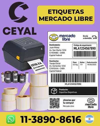 Etiquetas para Talles de Buzos Arg