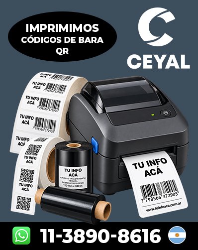 Impresión de Códigos barras - Comprá con rapidez