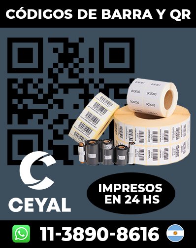 Impresión de Códigos barras – Pedí sin esperar